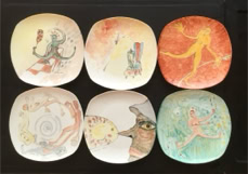 Assiettes porcelaine Brünn